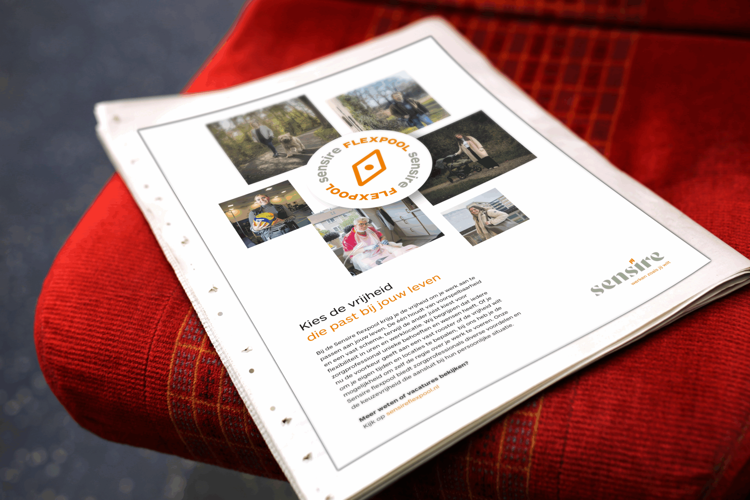 Distributie krantenadvertentie